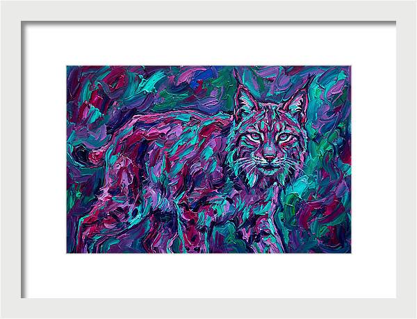 Lynx In Expressionist Colors