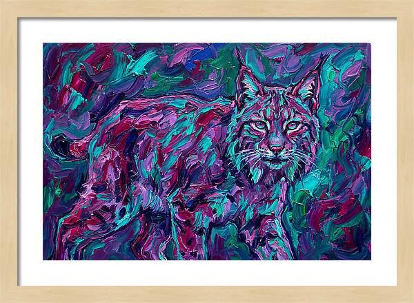 Lynx In Expressionist Colors