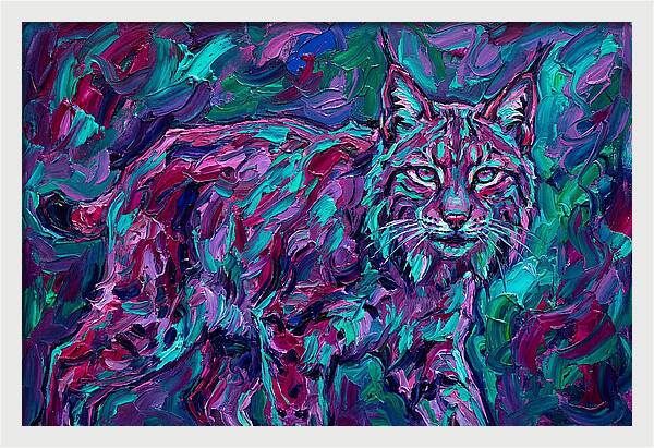Lynx In Expressionist Colors