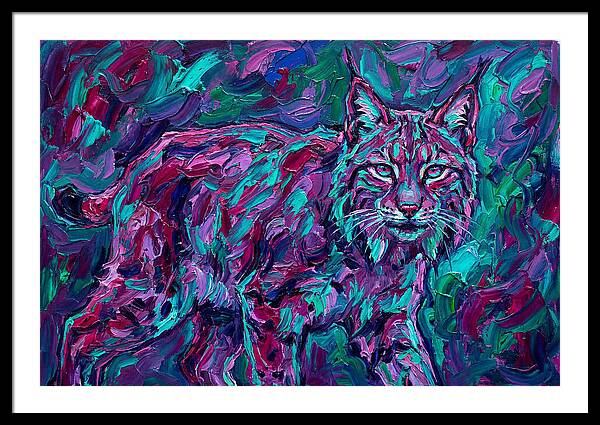 Lynx In Expressionist Colors