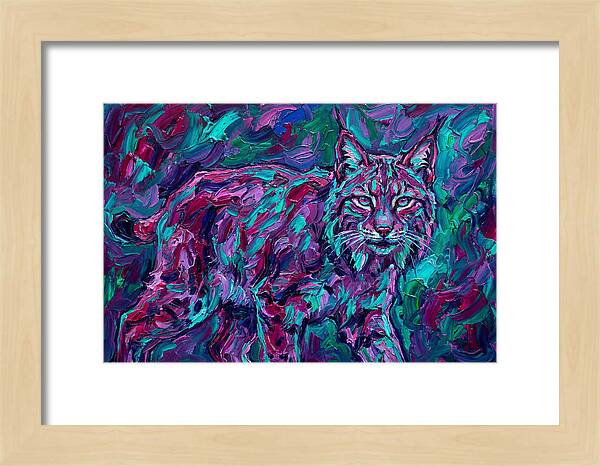 Lynx In Expressionist Colors