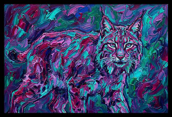 Lynx In Expressionist Colors