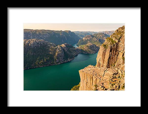Lysefjord From Above