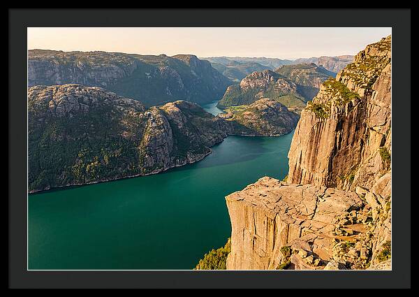 Lysefjord From Above