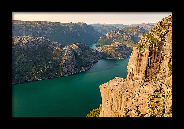 Lysefjord From Above