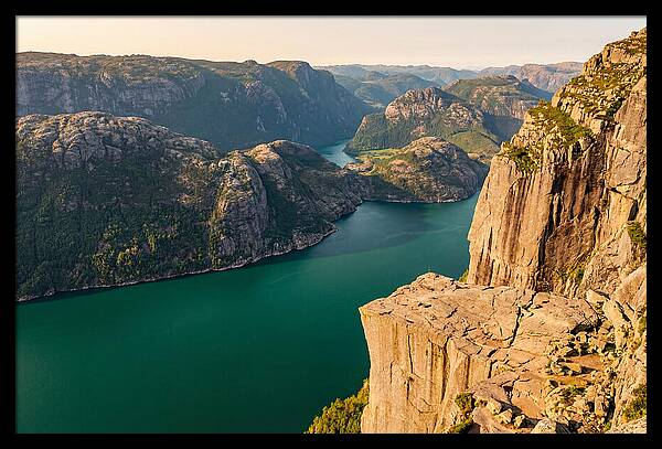 Lysefjord From Above