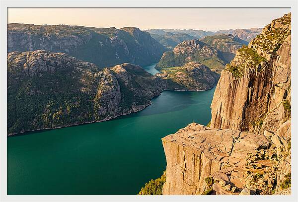 Lysefjord From Above