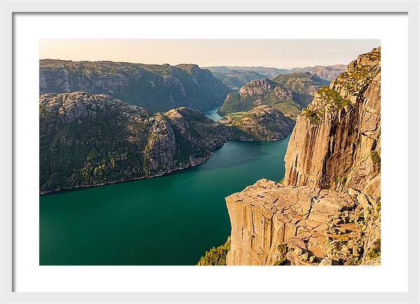 Lysefjord From Above