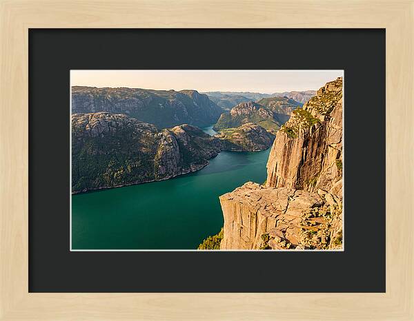 Lysefjord From Above