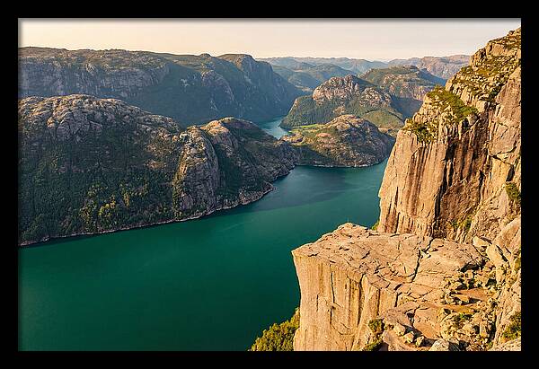Lysefjord From Above