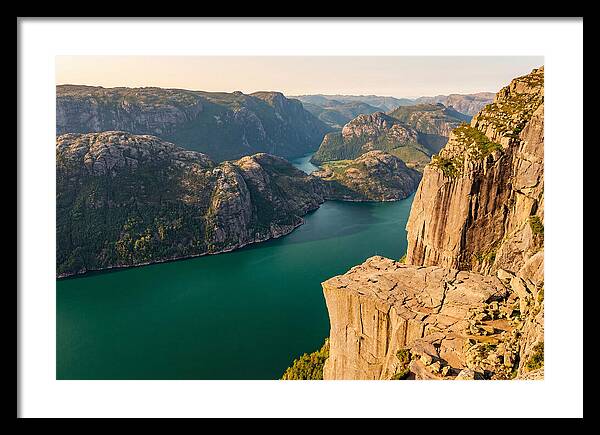 Lysefjord From Above