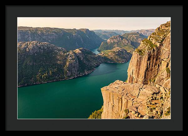 Lysefjord From Above