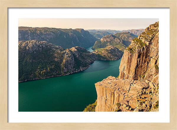 Lysefjord From Above