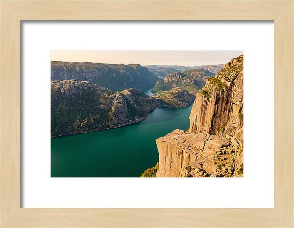 Lysefjord From Above