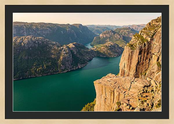 Lysefjord From Above