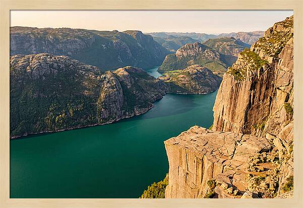 Lysefjord From Above