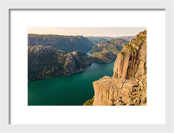 Lysefjord From Above
