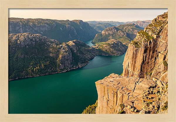 Lysefjord From Above