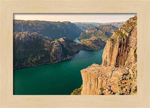 Lysefjord From Above