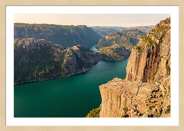 Lysefjord From Above