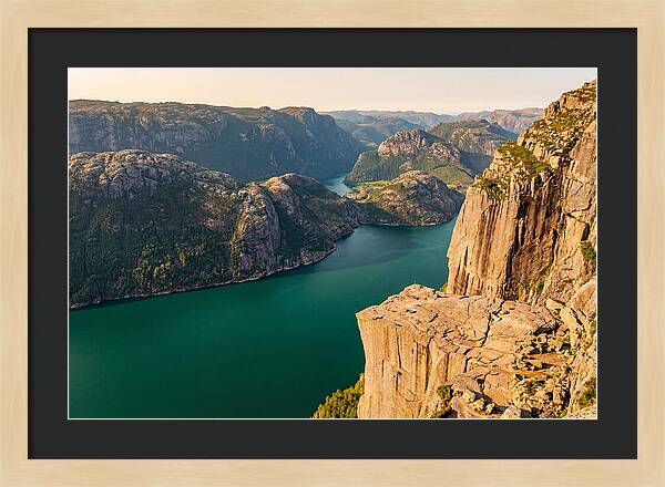 Lysefjord From Above
