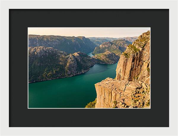 Lysefjord From Above