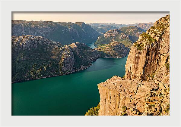 Lysefjord From Above