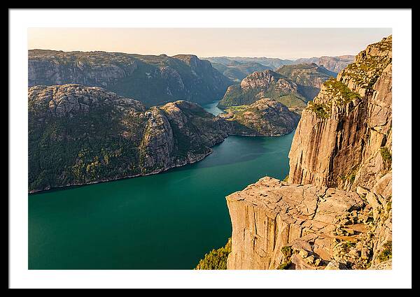 Lysefjord From Above