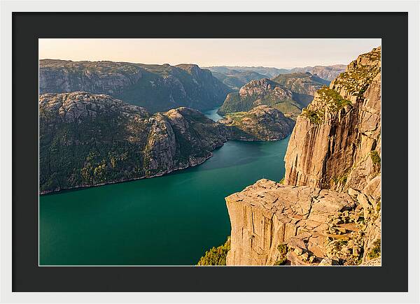 Lysefjord From Above