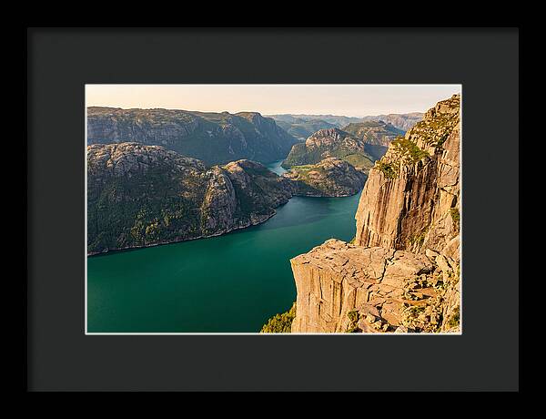 Lysefjord From Above