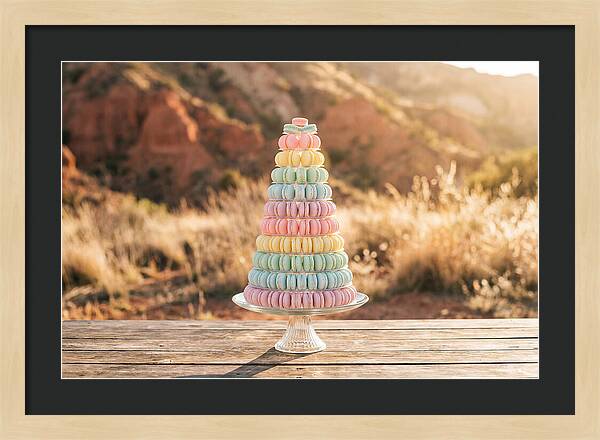 Macaron Tower Delight