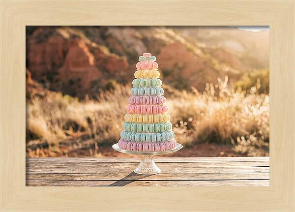Macaron Tower Delight