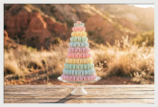 Macaron Tower Delight
