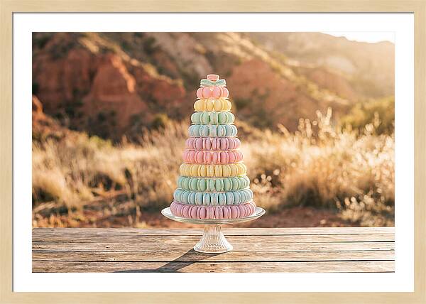 Macaron Tower Delight