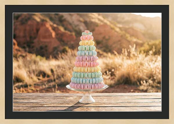 Macaron Tower Delight