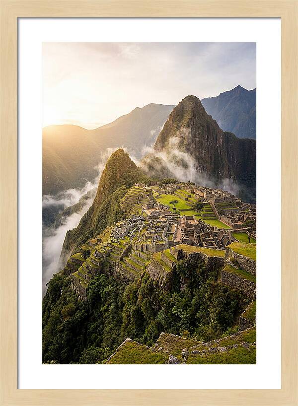 Machu Picchu At Sunrise