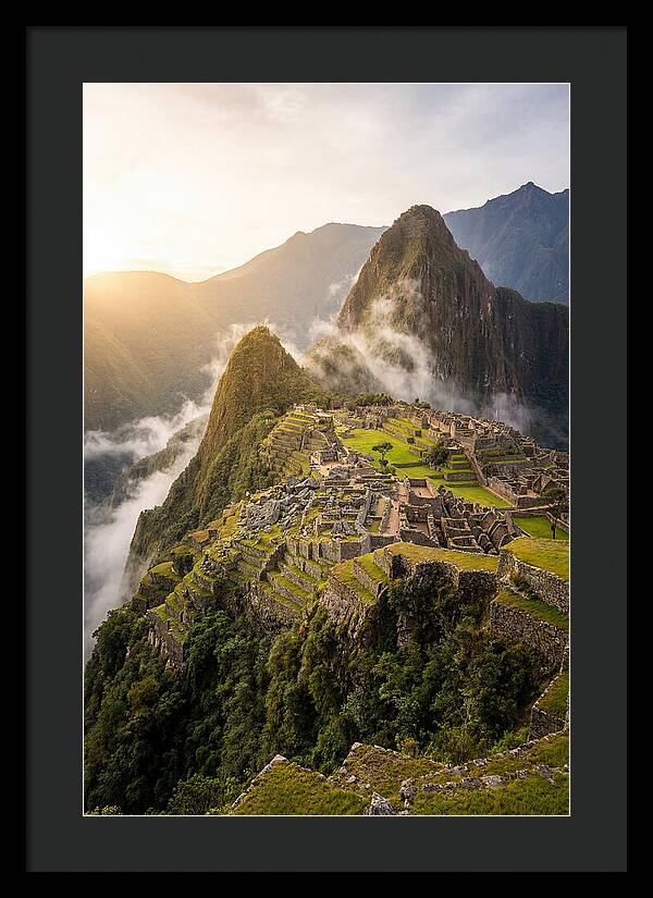 Machu Picchu At Sunrise