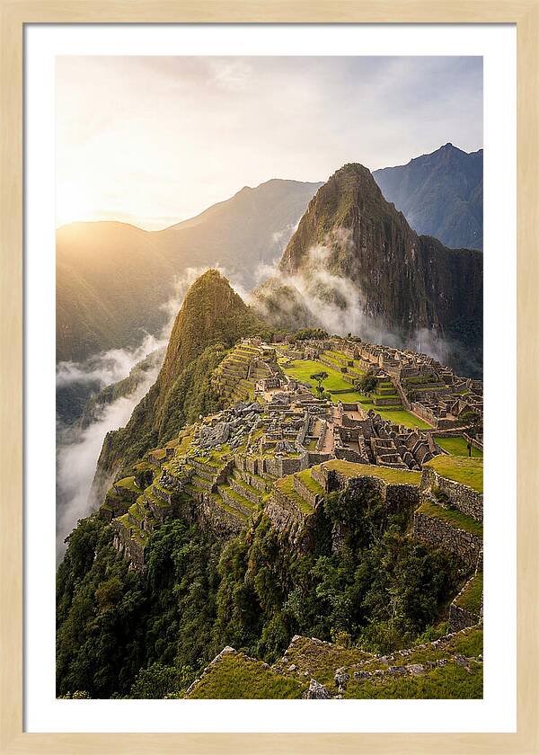 Machu Picchu At Sunrise