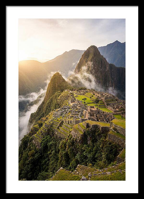 Machu Picchu At Sunrise