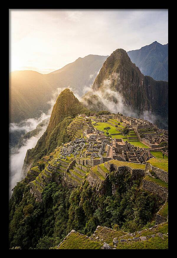 Machu Picchu At Sunrise
