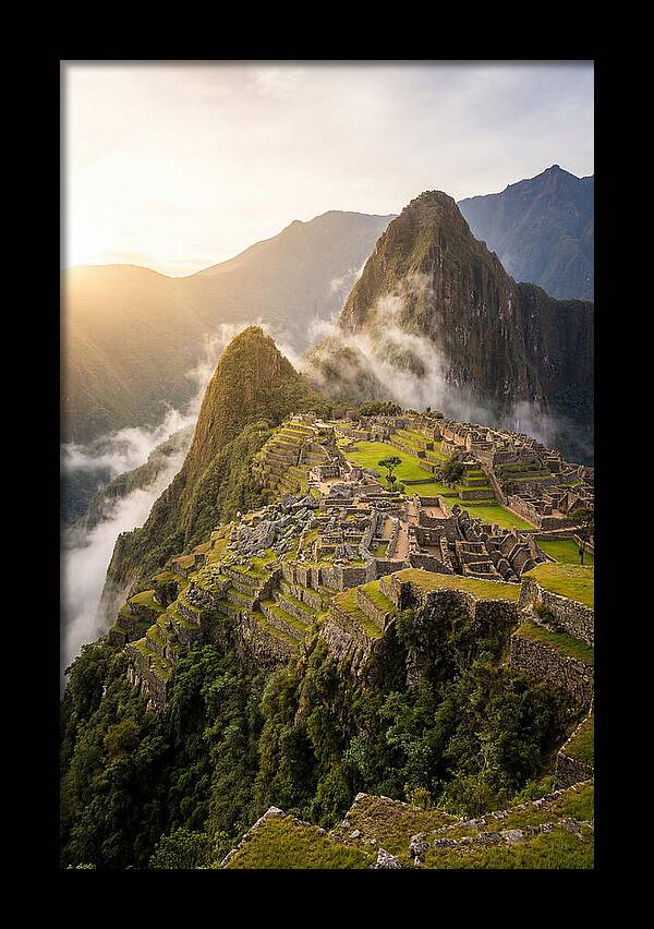 Machu Picchu At Sunrise