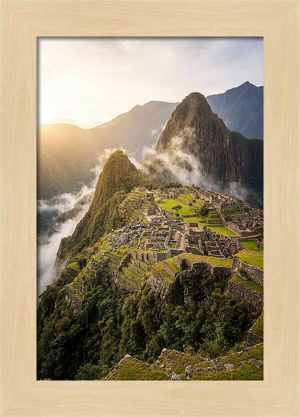 Machu Picchu At Sunrise