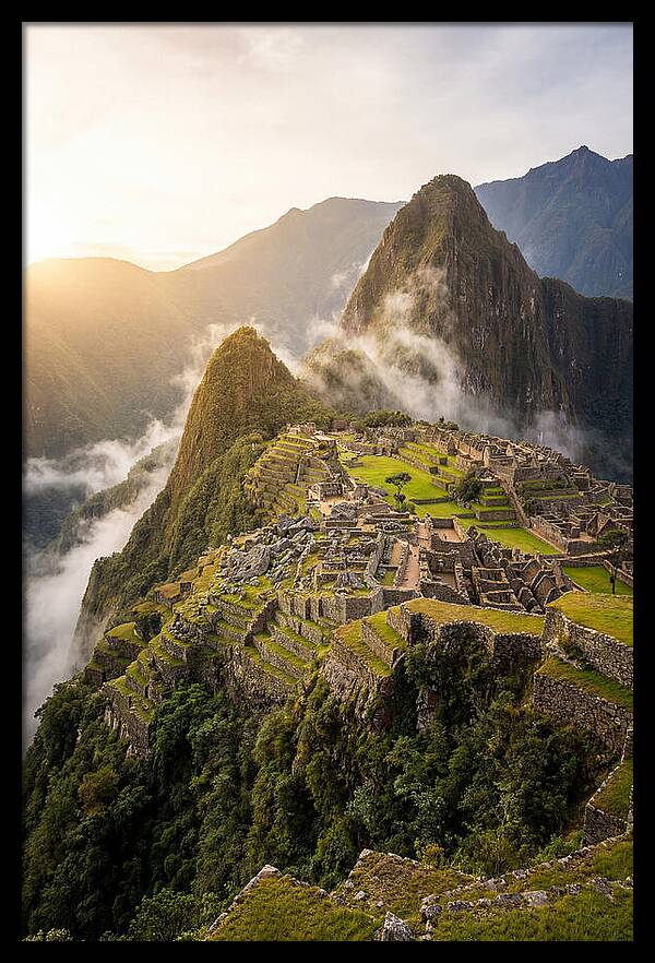 Machu Picchu At Sunrise