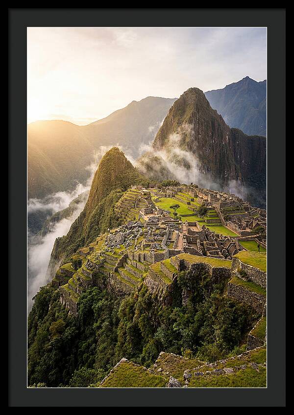 Machu Picchu At Sunrise
