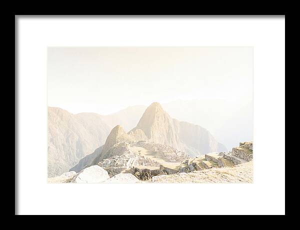 Machu Picchu At Sunrise
