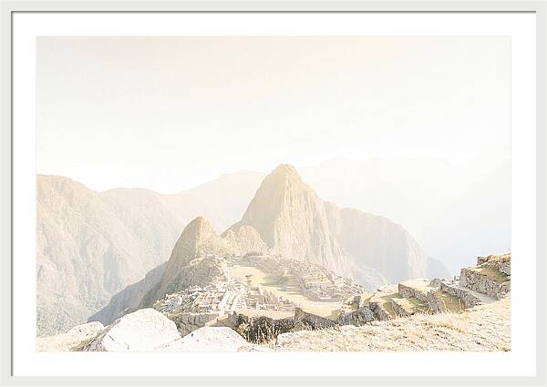 Machu Picchu At Sunrise