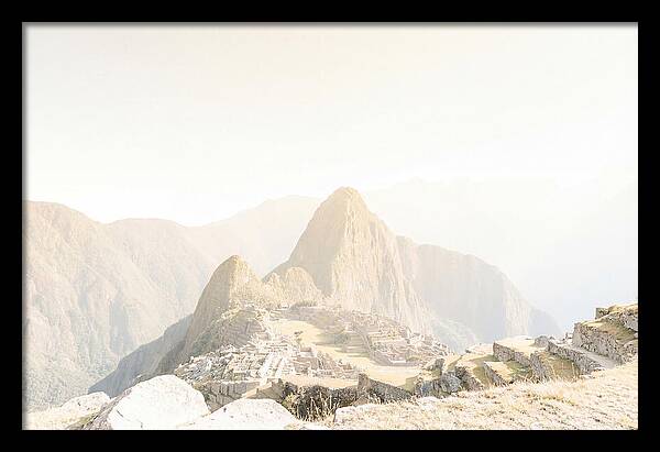Machu Picchu At Sunrise