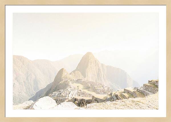 Machu Picchu At Sunrise
