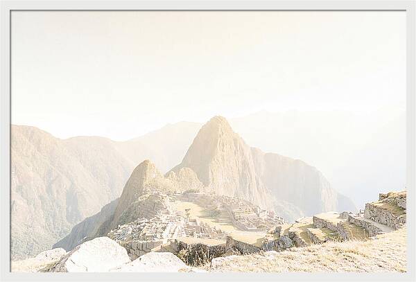 Machu Picchu At Sunrise