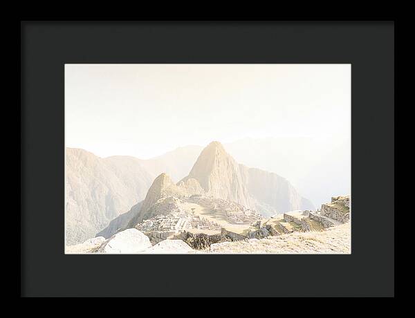 Machu Picchu At Sunrise